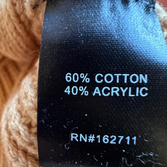 BNWT 33 Degrees Preppy Split Pattern Cable Knit Sweater Vest. Size XL - Picture 5 of 6